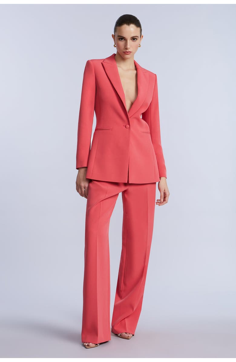 BCBGMAXAZRIA Cady Relaxed Stright Pant, Main, color, Cherry Blossom