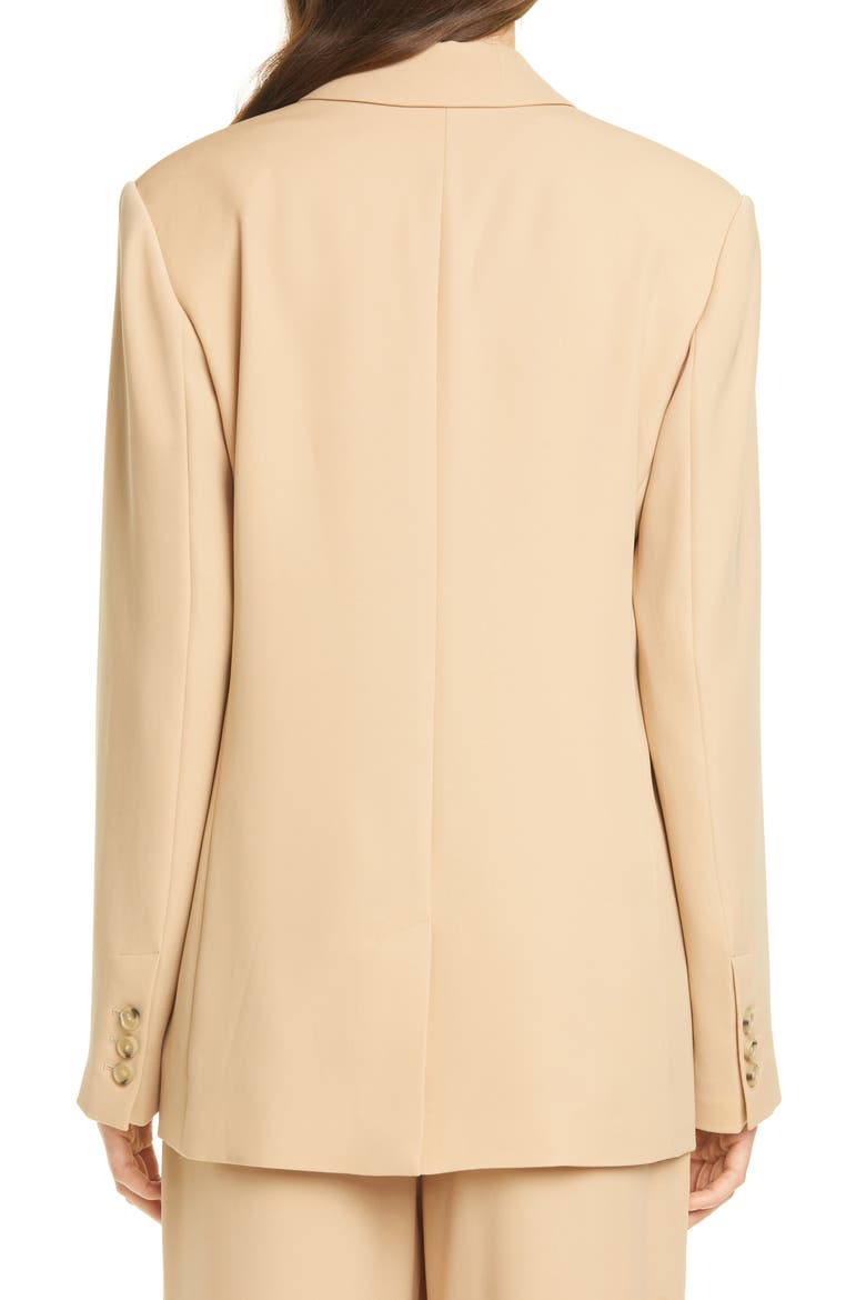 Double Breasted Jacket, Alternate, color, SAND DOLLAR