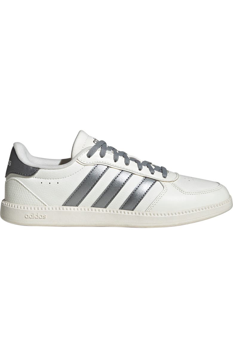adidas Breaknet Sleek Sneaker, Alternate, color, Core White/ Iron Grey