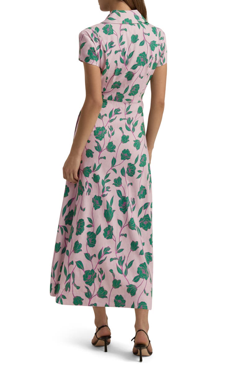 Favorite Daughter Sunday Best Linen Blend Shirtdress, Alternate, color, Wisteria Field Flower