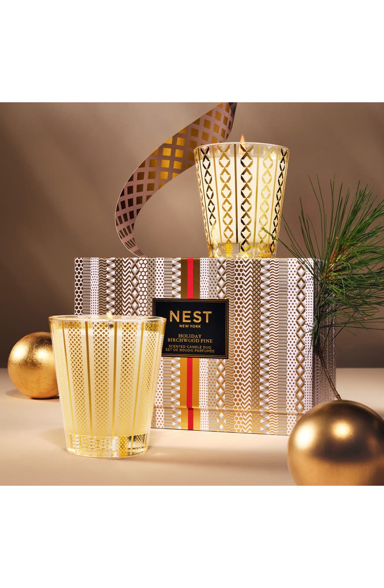 NEST New York New York Holiday & Birchwood Pine Scented Candle Set, Alternate, color,