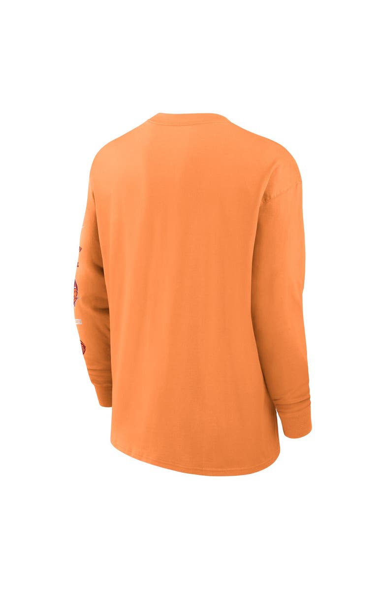 Nike Men's Nike Orange Tampa Bay Buccaneers Rewind Heavy Max 90 Pocket Long Sleeve T-Shirt, Alternate, color, 