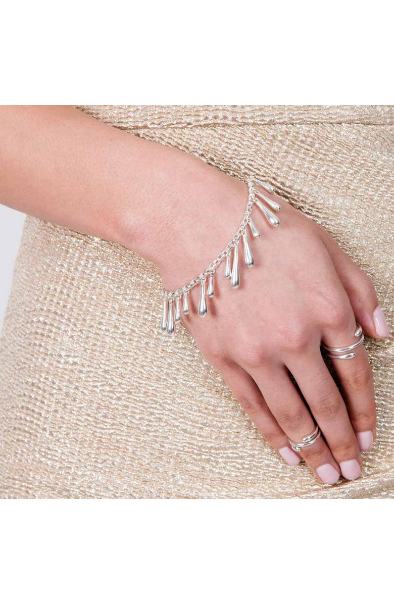 Lucy Quartermaine Multi Drop Bracelet, Alternate, color, Sterling Silver