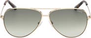 Emilio Pucci 60mm Pilot Sunglasses