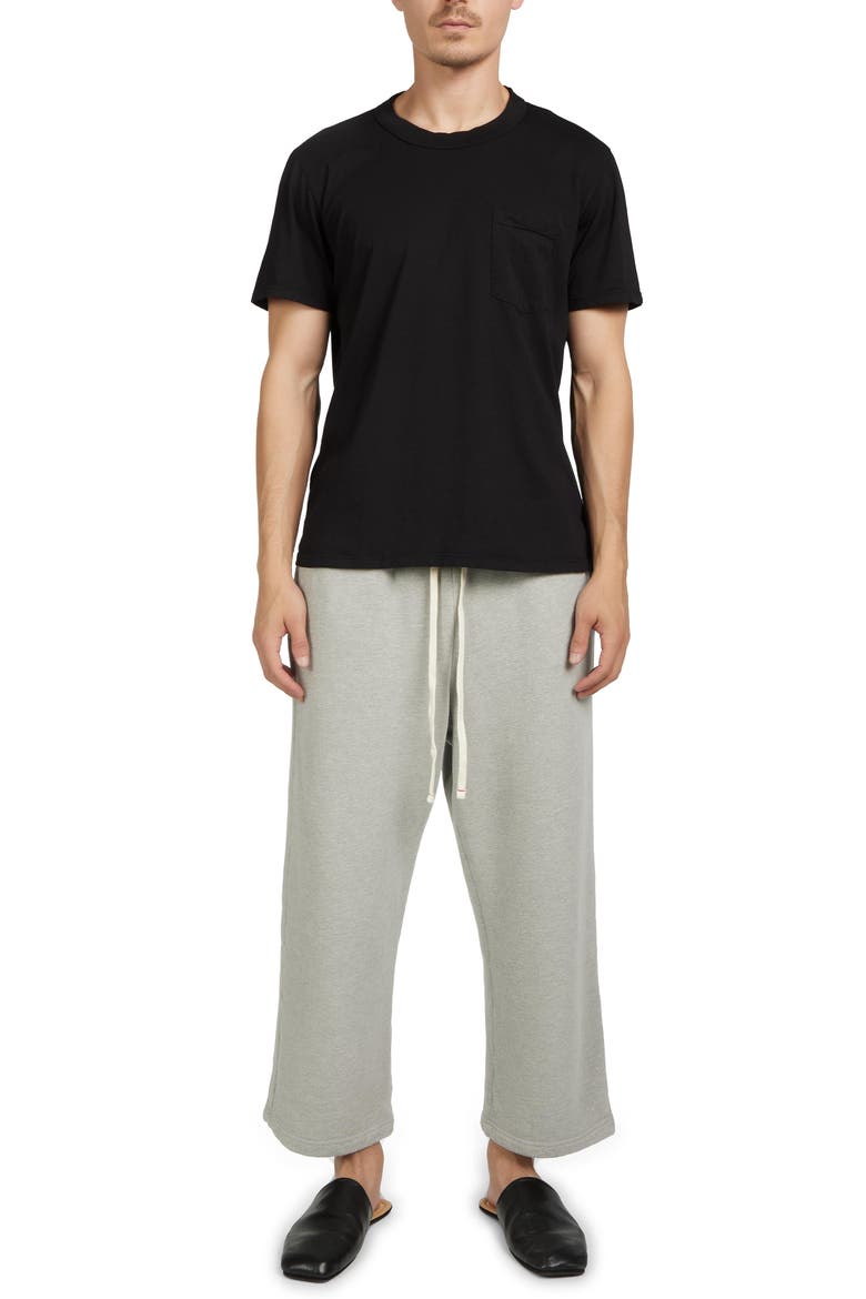 Lightweight Binded Neck Classic Pocket Tee, Alternate, color, Jet Black