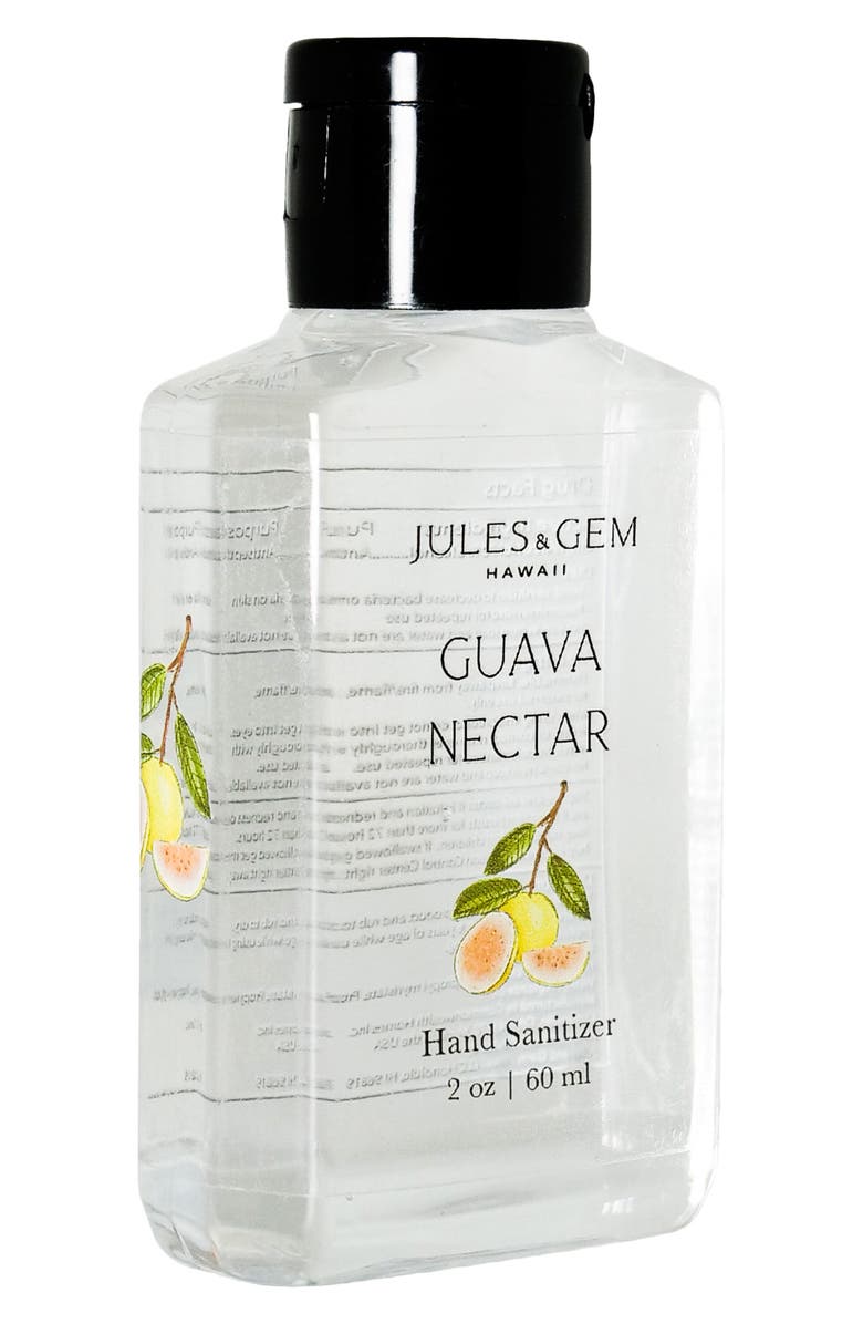 Jules & Gem Hawaii Hand Sanitizer Gel, Main, color, Guava Nectar