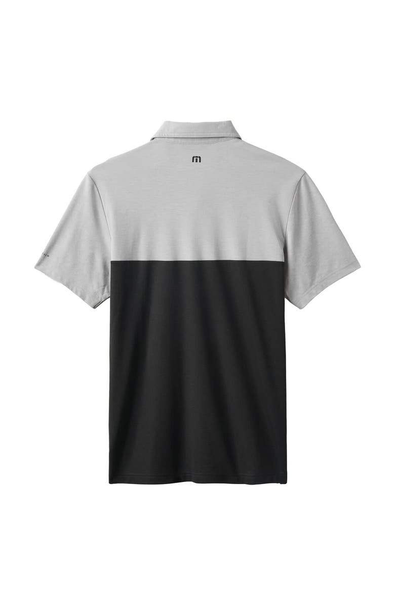 TravisMathew Men's TravisMathew Gray/Black San Francisco Giants Home Run Leader Tri-Blend Polo, Alternate, color, Gray