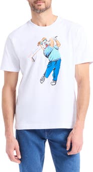 Robert Graham Golfin Graham Graphic T-Shirt
