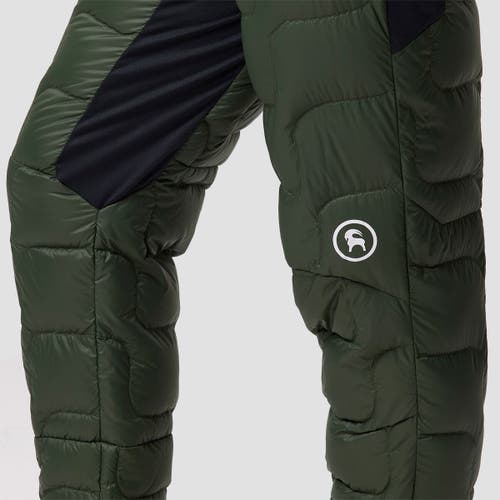Backcountry Waas Allied Down Pant In Green