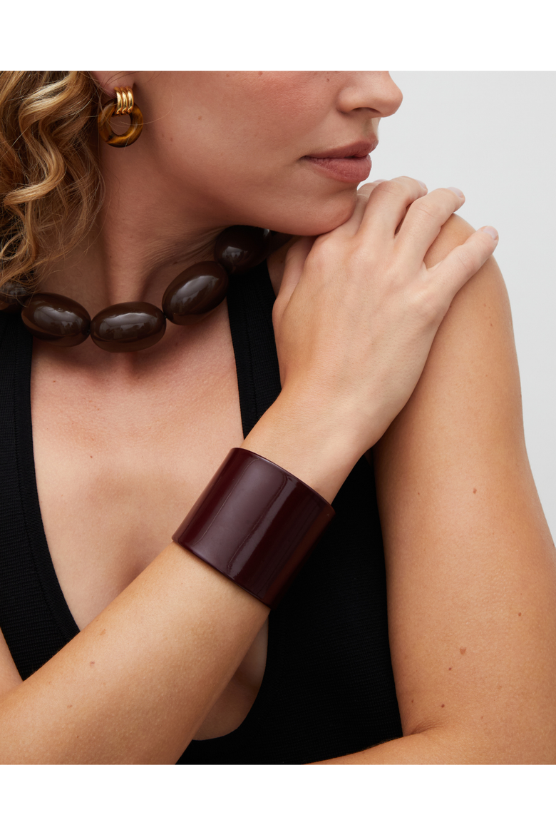 Marbella Bangle, Alternate, color, Burgundy