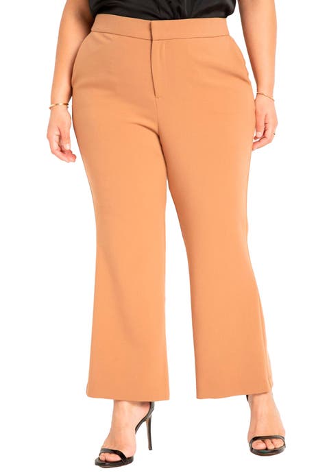 The 365 Suit Crop Flare Leg Trouser (Plus Available)