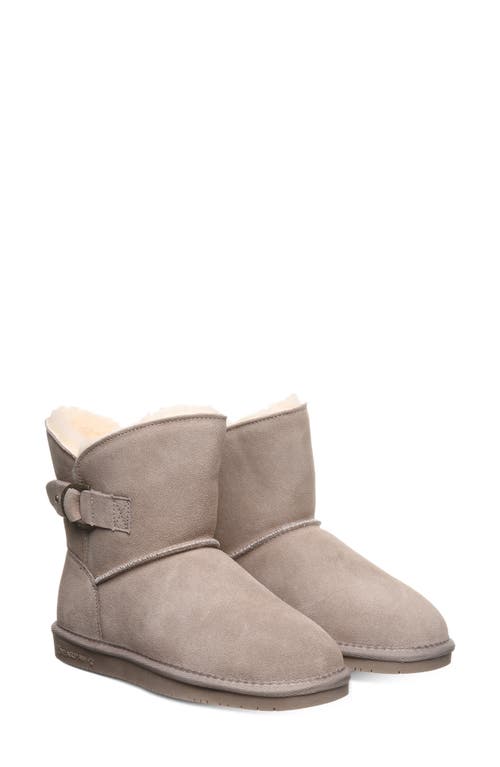 Bearpaw Steph Faux Shearling Lined Bootie In Gray