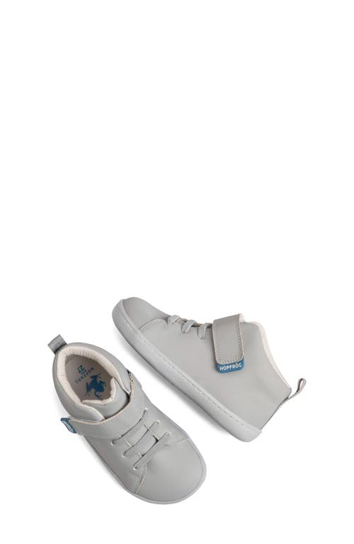 Hopfrög Kids Kids' Smart Walker High Top Sneaker In Super Matt Cool Gray