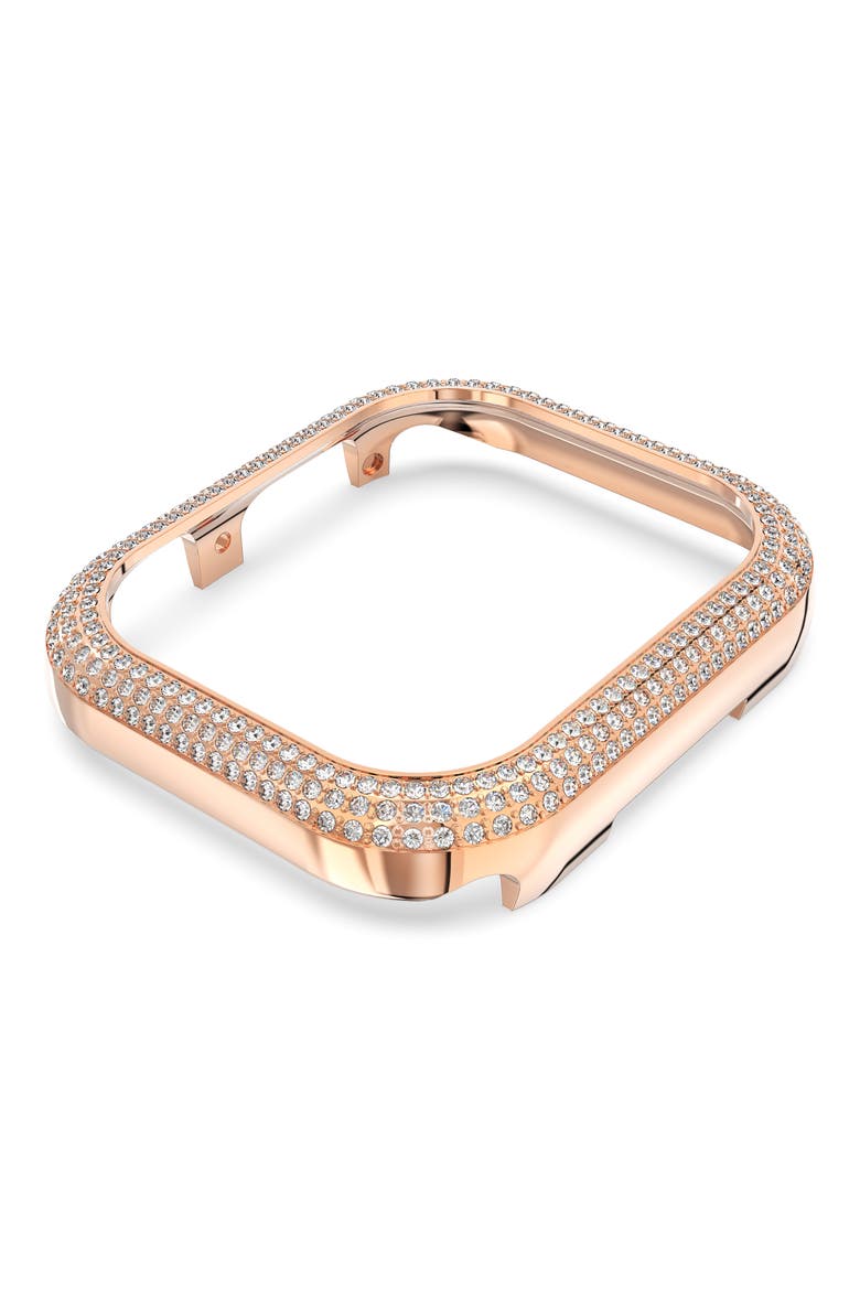 Sparkling Pavé 41mm Apple Watch® Case Attachment, Alternate, color, ROSE GOLD