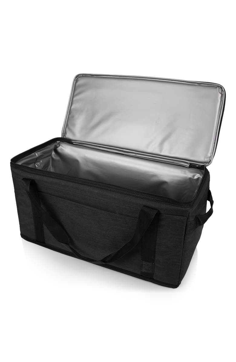 Picnic Time Collapsible Cooler Tote, Alternate, color, Black