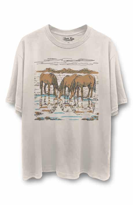 Junk Food Horses Graphic T-Shirt