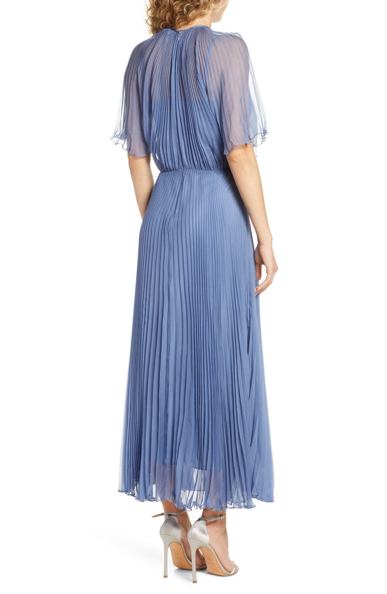 Jill Jill Stuart Pleated Chiffon Gown, Alternate, color,