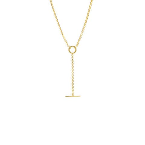 Toggle Lariat Necklace