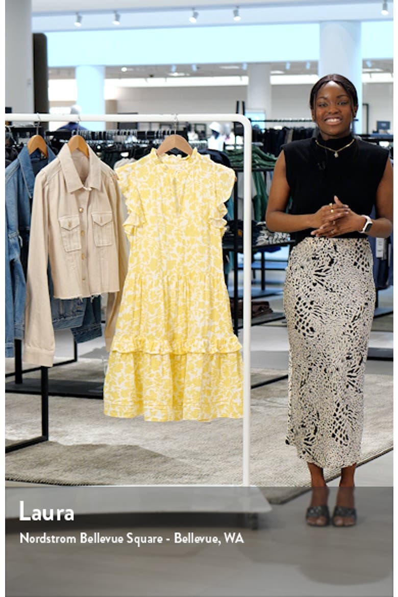 Ruffle Duo Cotton Gauze Dress video