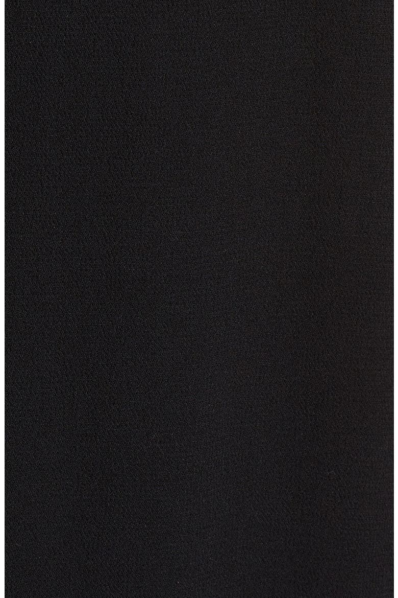 V-Neck Crepe Swing Tank, Alternate, color, BLACK