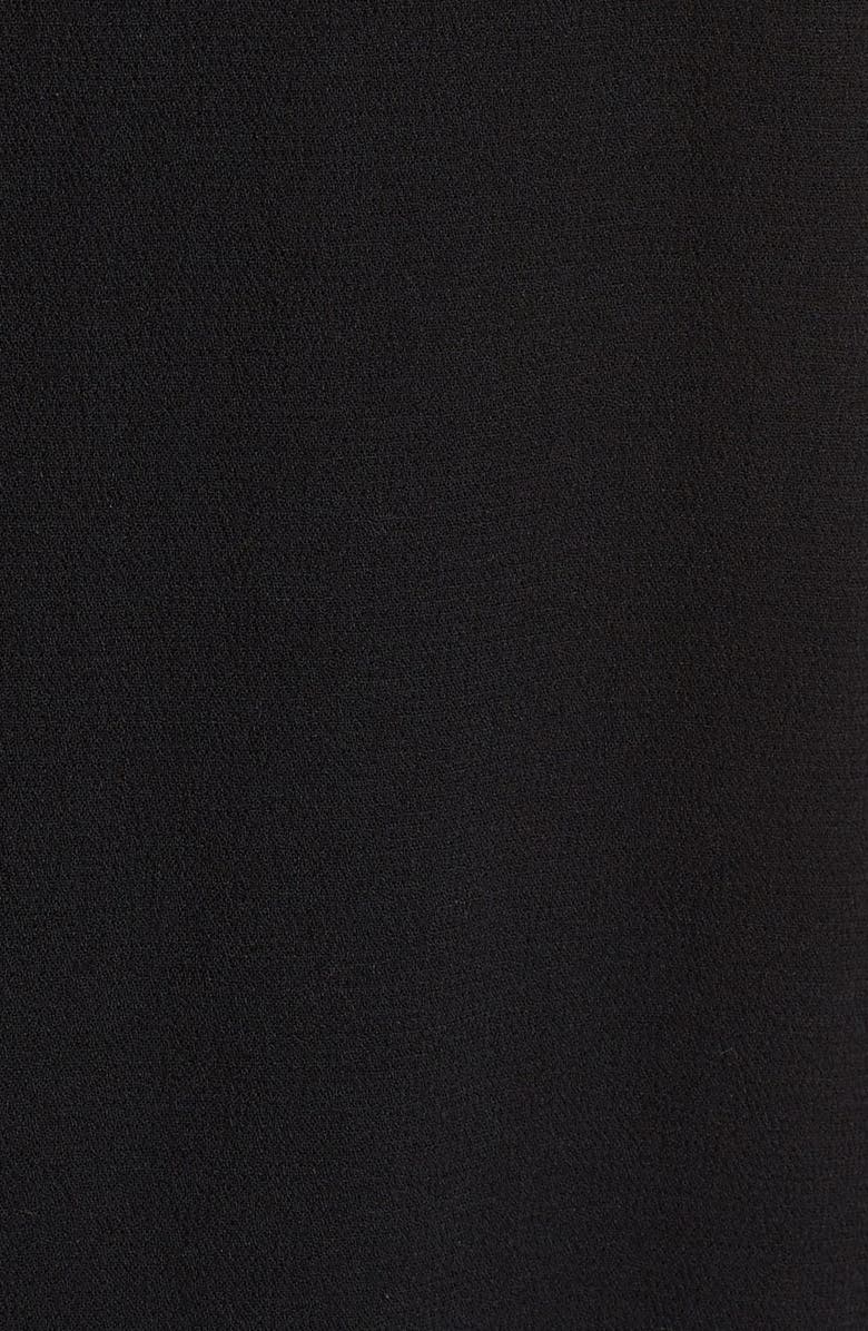 All in Favor V-Neck Crepe Swing Tank, Alternate, color, 