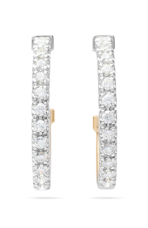 Marco Bicego Masai 18k Gold Coil & Diamond Hoop Earrings In 18k Yellow Gold