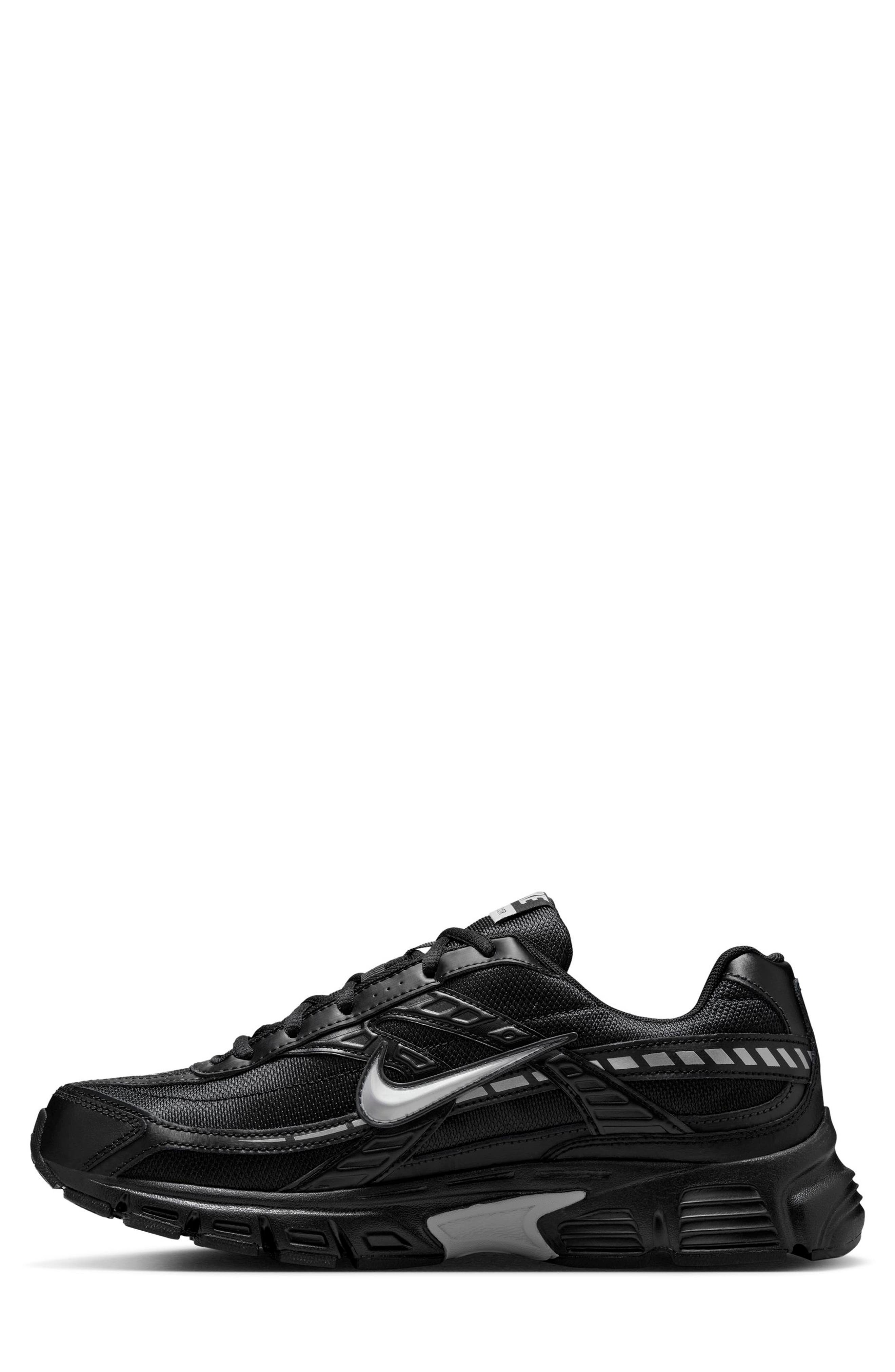 Initiator Running Shoe, Alternate, color, BLACK/ METALLIC SILVER