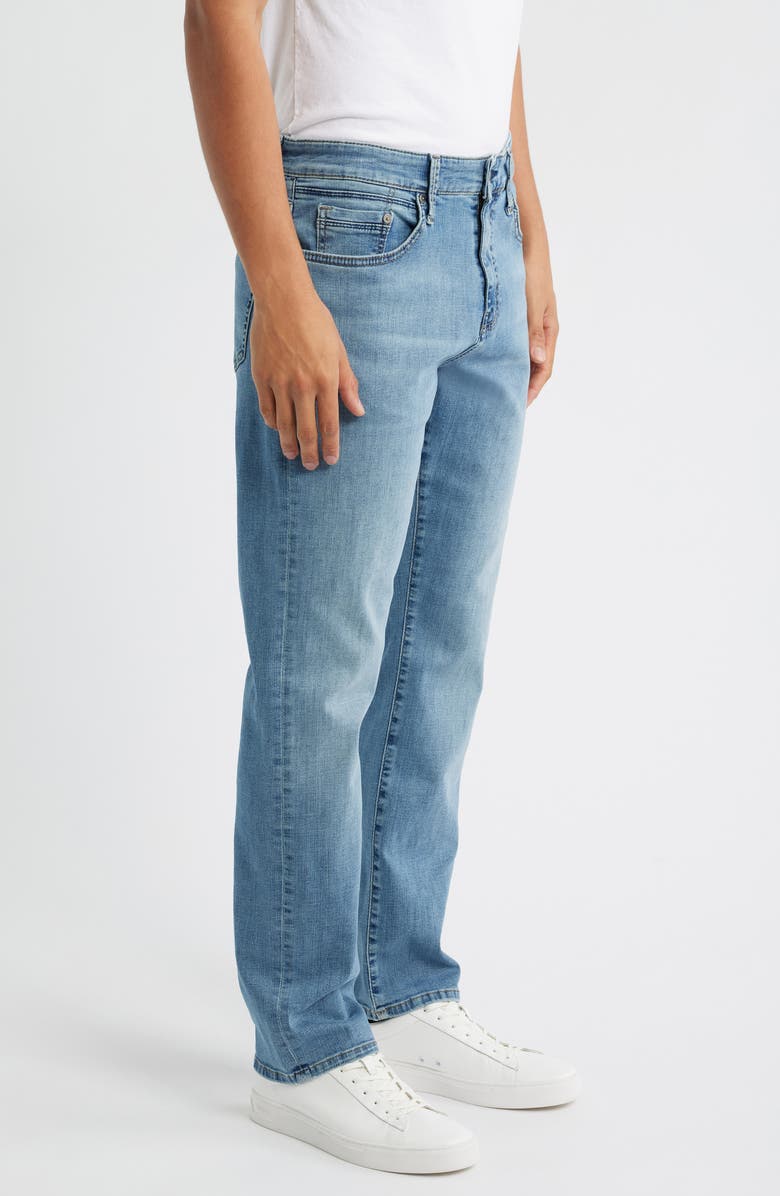 Mavi Jeans Matt Relaxed Straight Fit Jeans, Alternate, color, Light Brushed Organic V