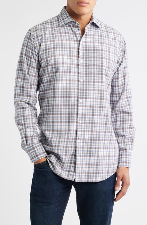 Waynesville Plaid Button-Up Flannel Shirt