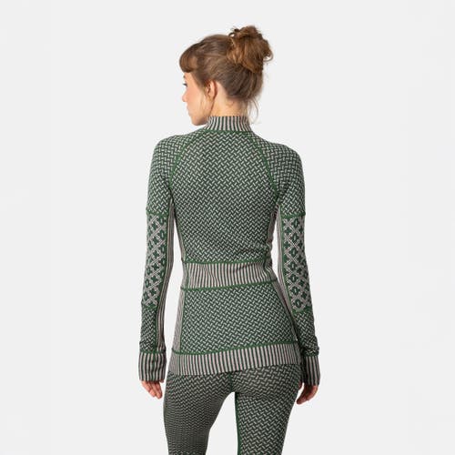 Kari Traa Smekker 1/2-zip Top In Green