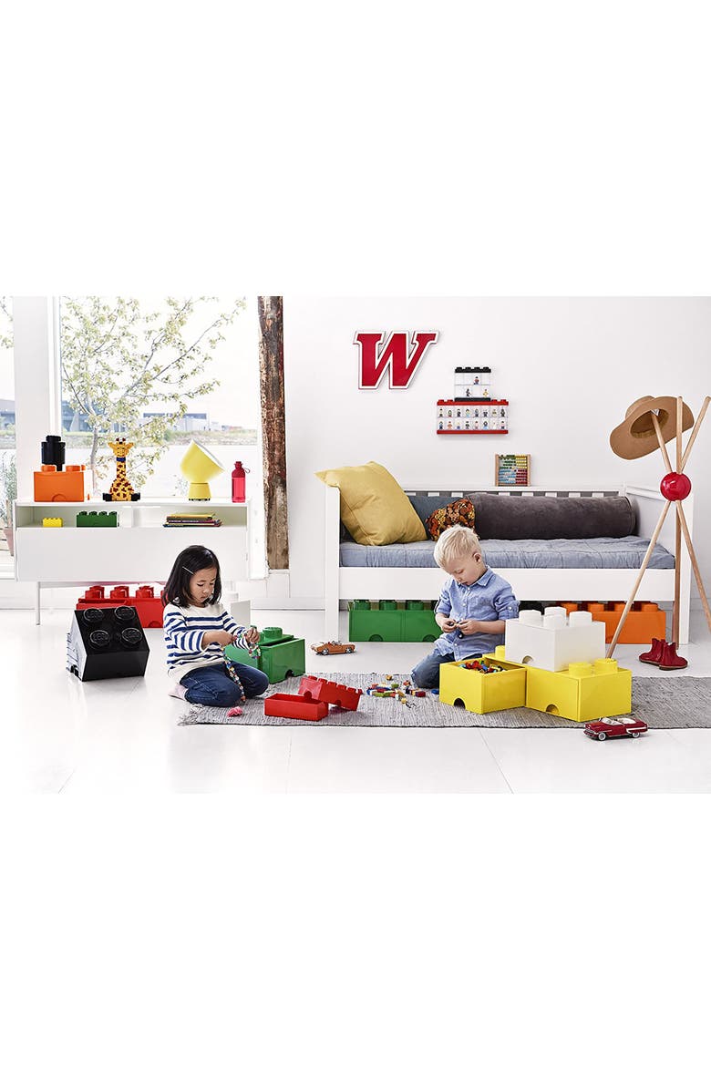LEGO Storage Brick Drawer, Alternate, color, Red