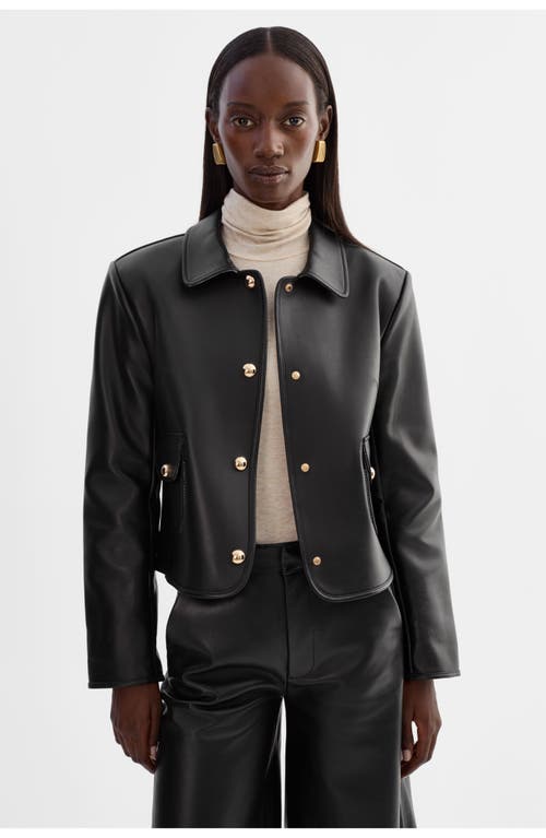 Lamarque Francesca | Leather Jacket In Black