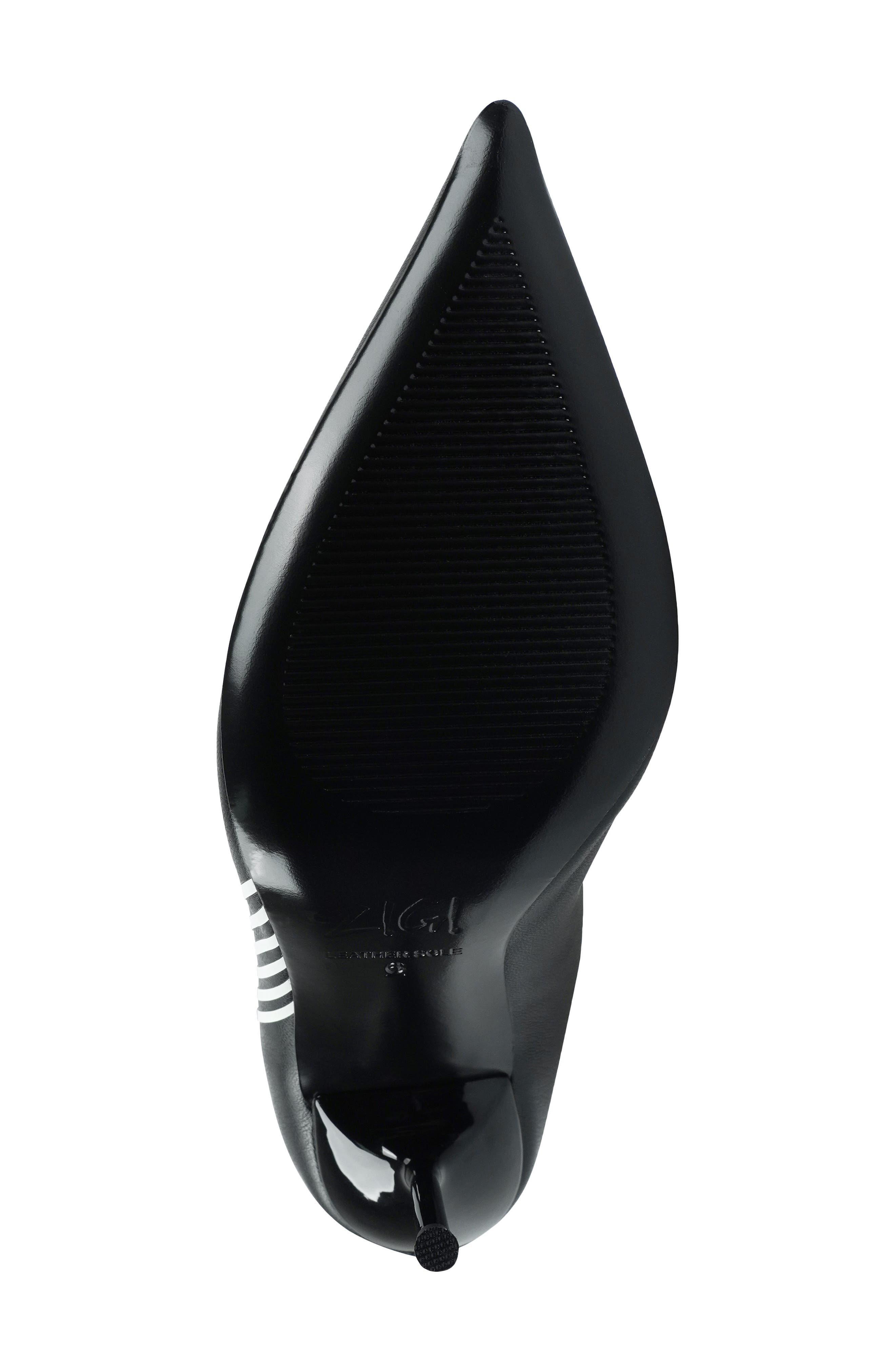 ZIGI Fit Stiletto Bootie, Alternate, color, Black