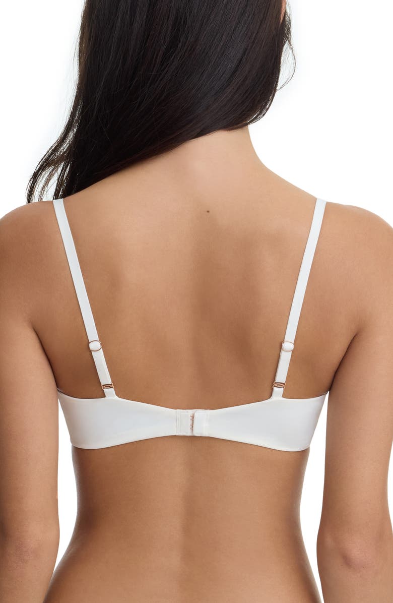 Skarlett Blue Minx Underwire Balconette Bra, Alternate, color, Whipped Cream/ Lilac Pink