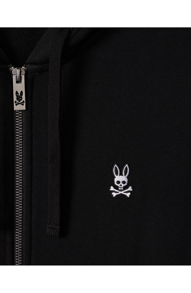 Psycho Bunny Levy Essential Fleeze Zip Hoodie, Alternate, color, 