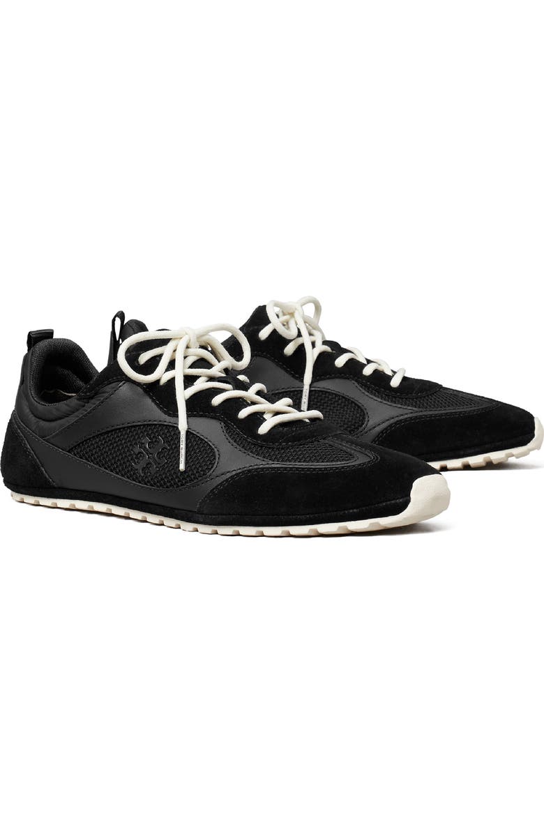 Tory Burch Field Sneaker, Main, color, Perfect Black