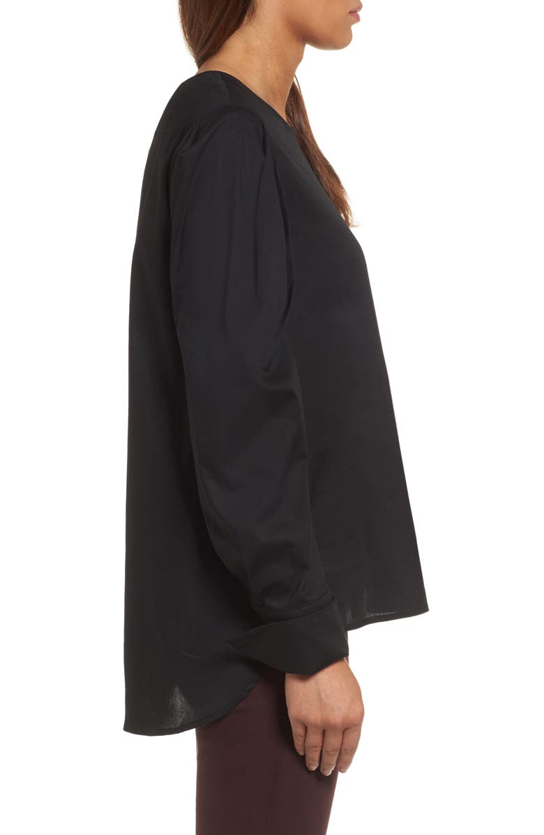 Pleione Bishop Sleeve Blouse, Alternate, color, 