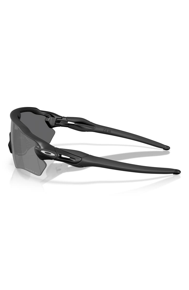 Oakley 131mm Prizm<sup>™</sup> Polarized Rectangular Sunglasses, Alternate, color, Matte Black/ Prizm Black