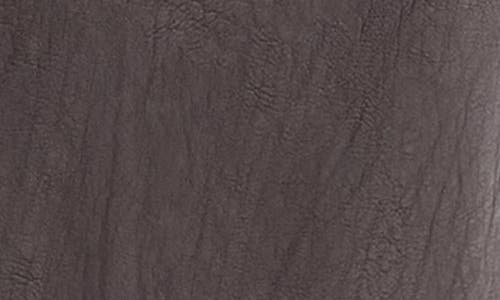 Scotch & Soda Faux Leather Midi Skirt In Purple
