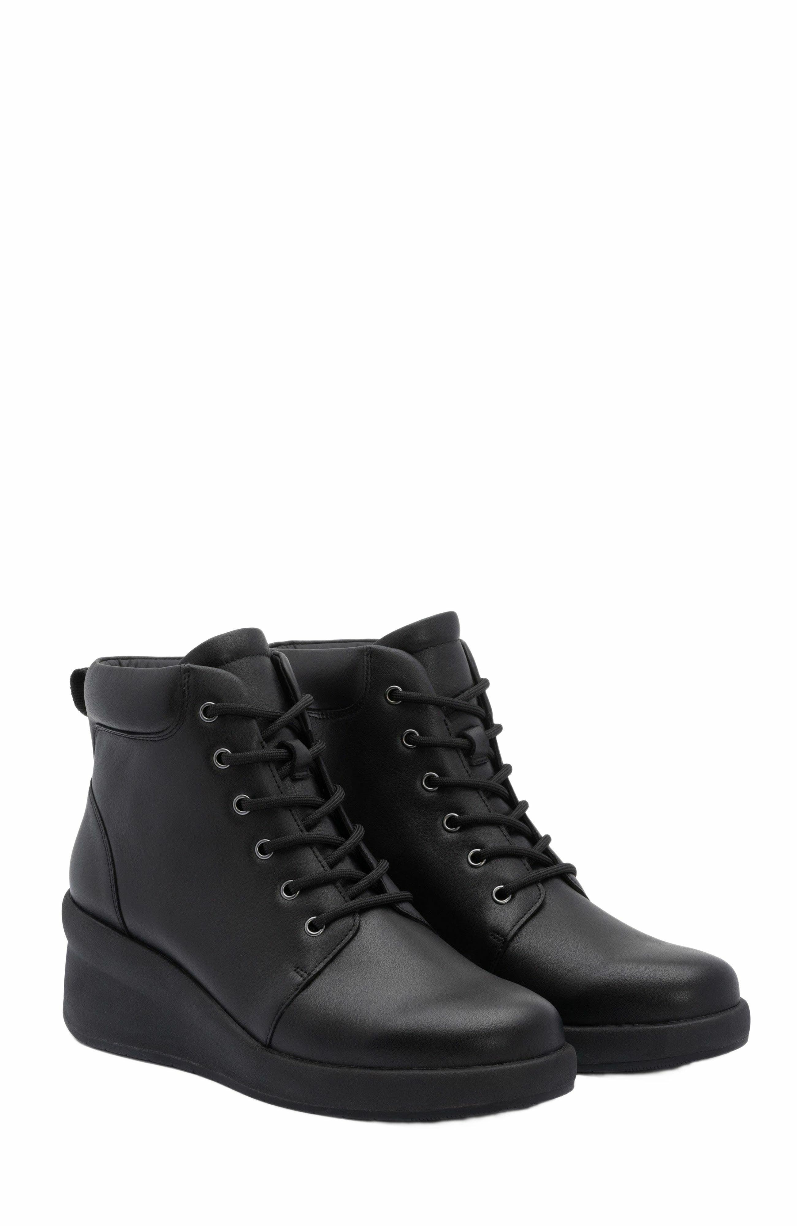 ABEO Passage Lace Up Boot, Alternate, color, Black - Regular