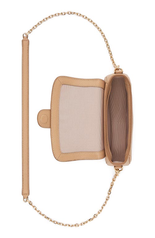 Marc Jacobs The J Marc Clover Pebble Crossbody Bag In Brown