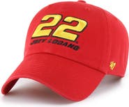 '47 Men's '47 Red Joey Logano Clean Up Adjustable Hat