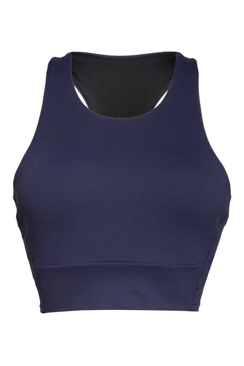 Live In Racerback Bra, Alternate, color, NAVY NIGHTFALL