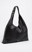 Bimba y Lola Leather Maxi Bikini Paper Bag