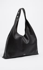 BIMBA Y LOLA Leather Maxi Bikini Paper Bag