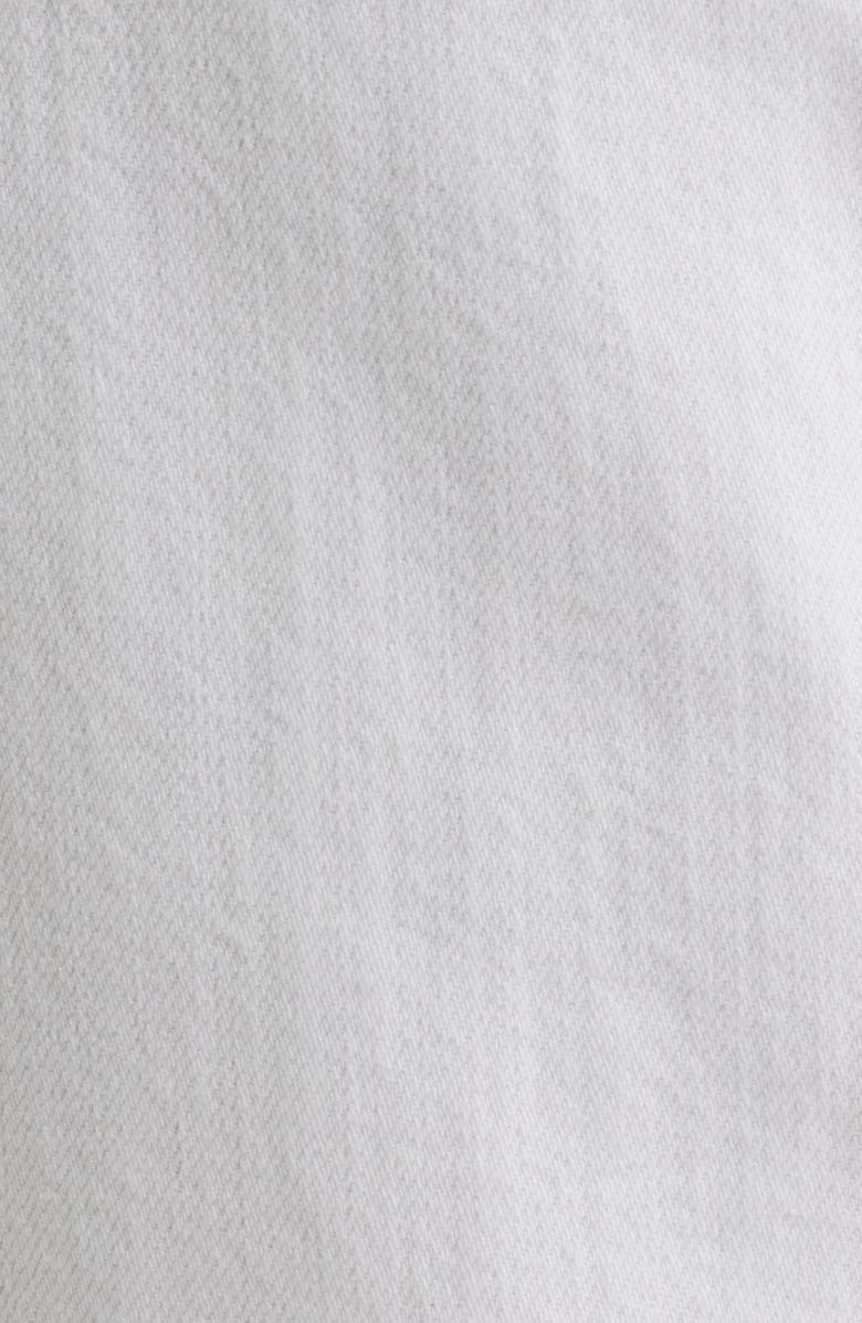 Madewell The Short Ultimate Wide Leg Jeans, Alternate, color, Tile White