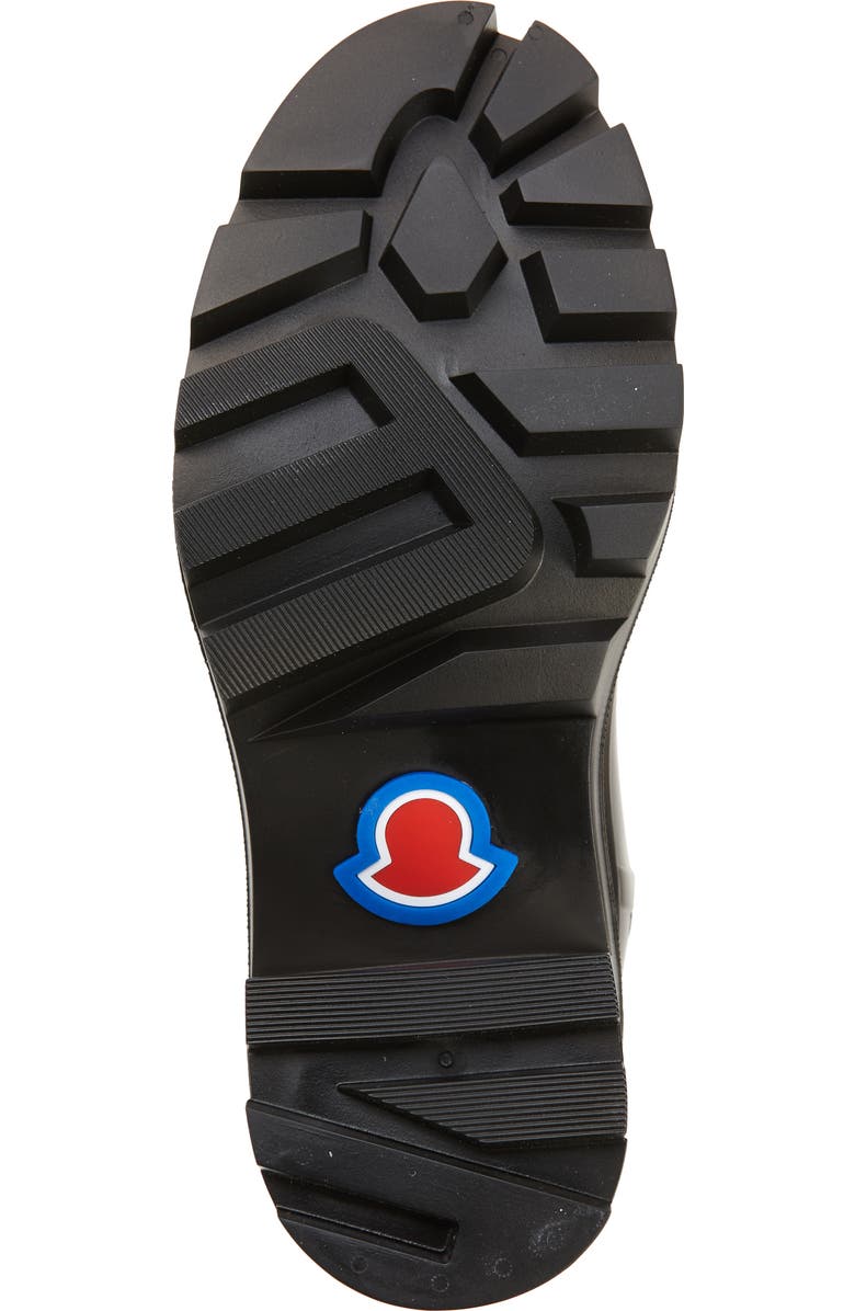 Moncler Loftgrip Block Heel Waterproof Rain Boot, Alternate, color,