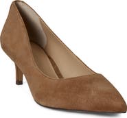 Lauren Ralph Lauren Adrienne Pointed Toe KItten Heel Pump