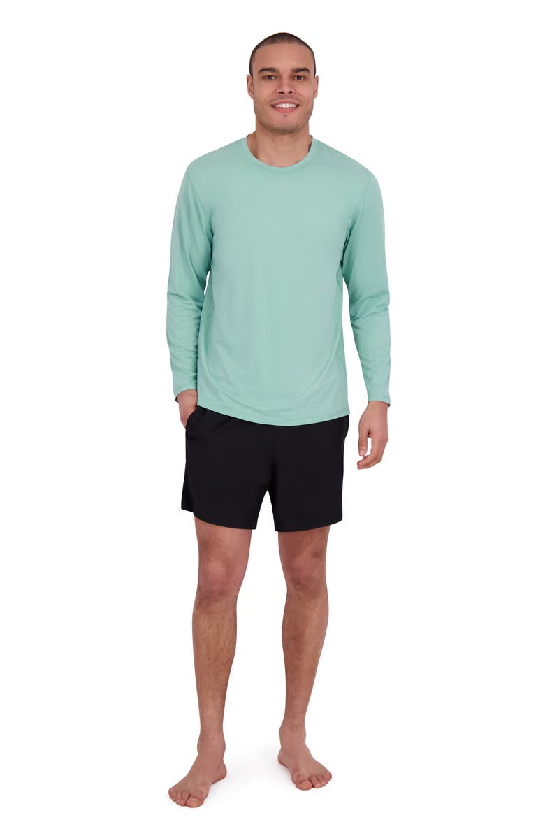 Spyder Drop Needle Rashguard, Alternate, color, Wasabi