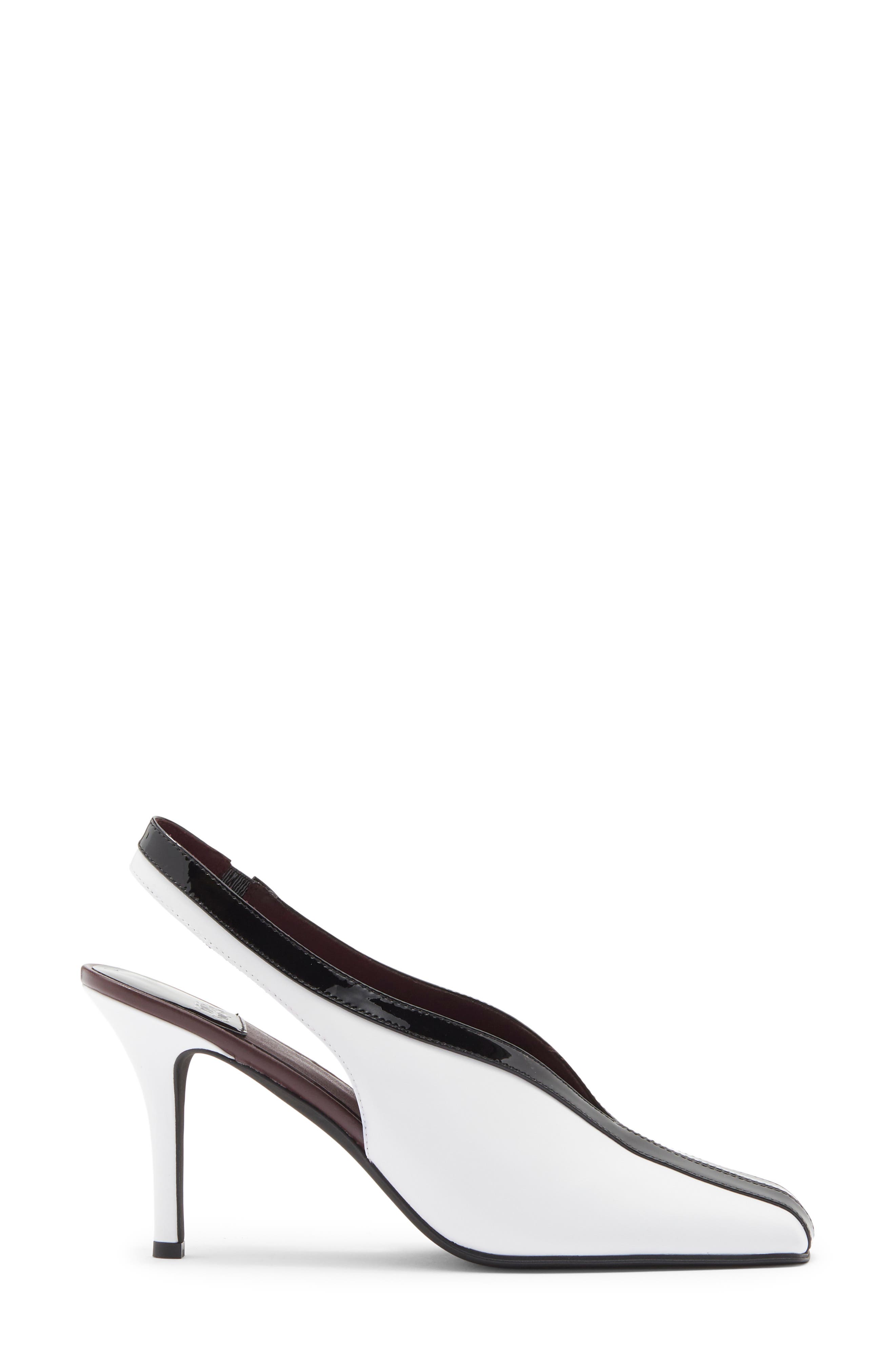 Means Slingback Pump, Alternate, color, BLACK WHITE COMBO